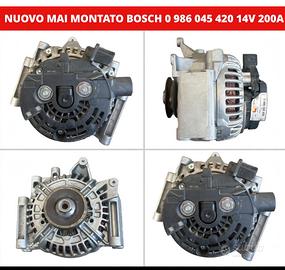 Alternatore Bosch 14v 200A  986 045 420