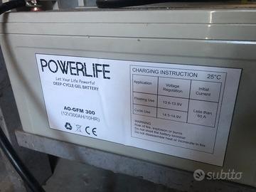 Batterie agm gel 12v 300ah