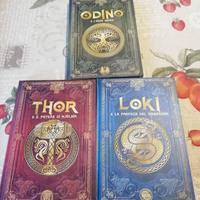 3 Libri x NATALE - Trilogia: Odino + Thor + Loki