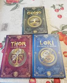 3 Libri x NATALE - Trilogia: Odino + Thor + Loki
