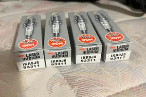 4 candele auto ngk laser iridium nuove