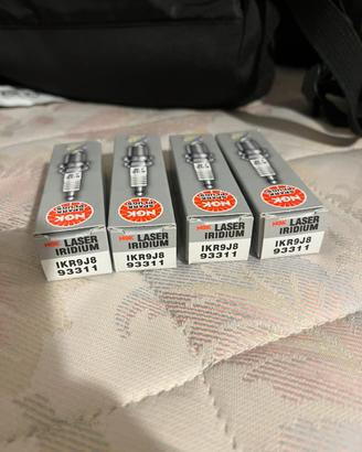 4 candele auto ngk laser iridium nuove