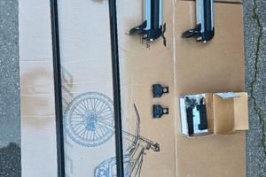 Barre porta tutto universsle per auto con portasci