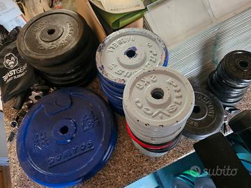 PESI PALESTRA in Ghisa (PREZZI IN DESCRIZIONE)