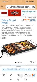 Grill da tavolo Princess XXL