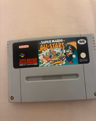 Super Mario All-Stars SNES PAL ITA - Loose GiG