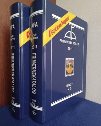 Catalogo AFA francobolli Europa occidentale