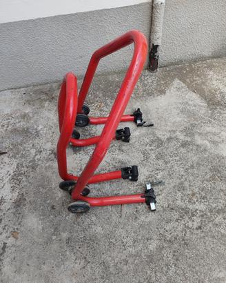 coppia cavalletti moto 