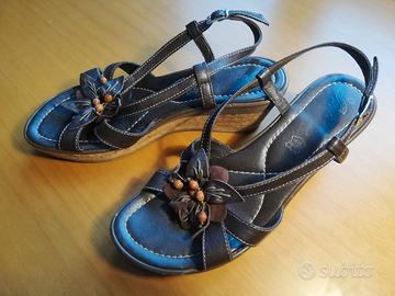 Sandali in pelle marrone, Susimoda, N°39