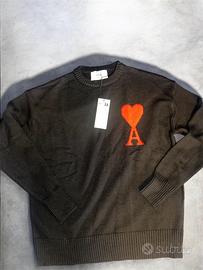 Maglione Ami paris nero