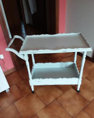 Carrello stile shabby chic