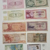 10 Banconote Europa continente 