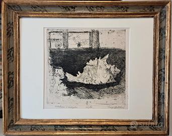 LUIGI BARTOLINI 1935 : CALABRONE E CONCHIGLIA. 