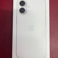 APPLE IPHONE 16 128 BIANCO ORIGINALE SCONTRINO