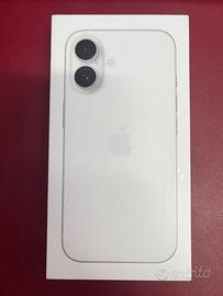 APPLE IPHONE 16 128 BIANCO ORIGINALE SCONTRINO