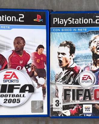 Lotto 4 Giochi PS2 - FIFA 04, FIFA 05, FIFA 06, 07