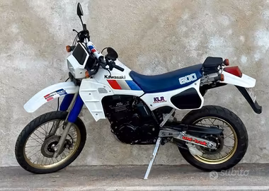 kawasaki klr 600 avviamento elettrico
