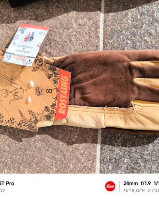 guanti in vera pelle