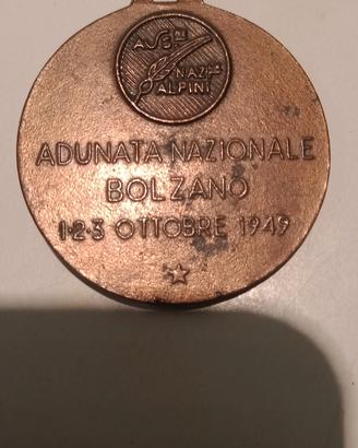 medaglia adunata Bolzano 
