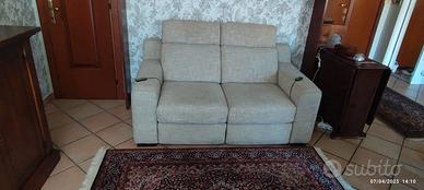 Divano Poltrone & Sofà 2 posti con relax elettrico