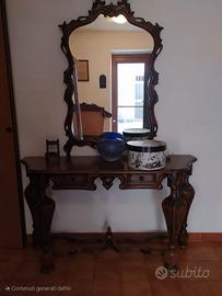 Console in legno antica