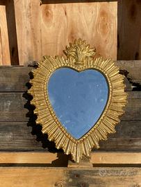 CUORE SACRO CON SPECCHIO CM.29X40