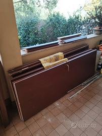 porte marroni 70x210