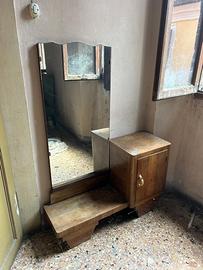Mobiletto ingresso vintage art deco