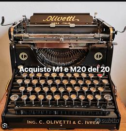 olivetti m1 e m20 del 20 acq isto