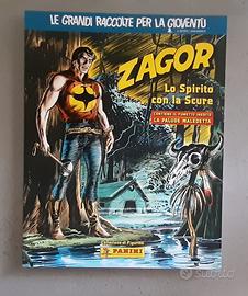album panini zagor lo spirito con la scure vuoto