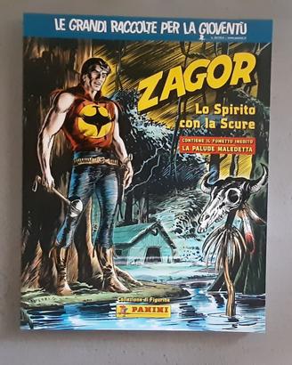 album panini zagor lo spirito con la scure vuoto