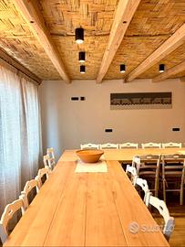 Cannicciate e stuoie di canna intrecciata