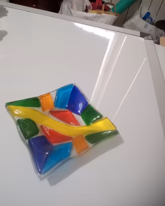 Pattino in vetro di Murano