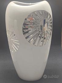 VASO SMALTATO BOMBATO 40CM
