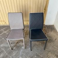 8 Sedie Tomasucci ecopelle