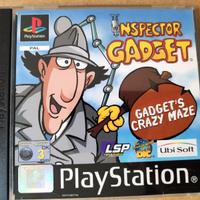 INSPECTOR GADGET: GADGET'S CRAZY MAZE PS1 COMPLETO