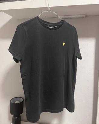 T-shirt Lyle & Scott nera originale – 14/15 anni