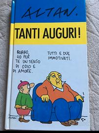 Libro vintage “tanti auguri” di Altan