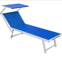 Lettino Mare In Alluminio E Texitlene