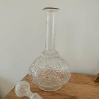 Bottiglia vintage in vetro