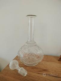 Bottiglia vintage in vetro