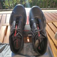 Prada America's Cup nero scarpe shoes tg 8 (42)