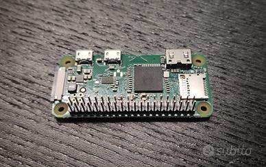 Raspberry Pi Zero W V1.1 con GPIO pinout 