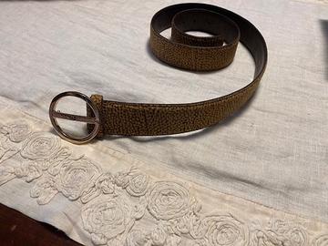 CINTURA DONNA BORBONESE IN CAMOSCIO