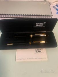 MontBlanc Set Stilografica e Penna a Sfera nuove