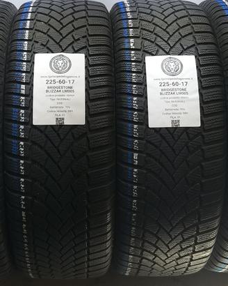 4 GOMME 225 60 17 BRIDGESTONE A68464