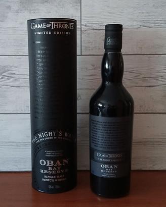 Whisky Limited Edition Game of Thrones Oban