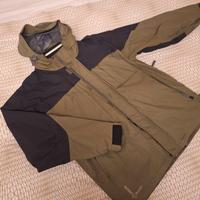 Giacca Snowboard SB Large: nero e verde militare