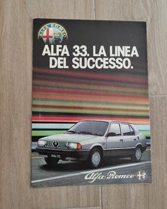 alfa 33 depliant italiano 
