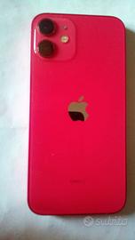 Telefono 5G Apple Iphone 12 mini colore rosso